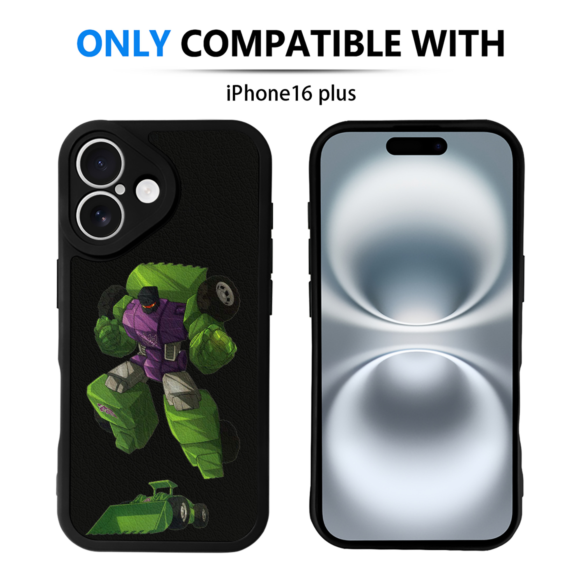 （画像用）  【iPhone 16シリーズ対応】シリコンスマホケース（レザー調） 材質：シリコン